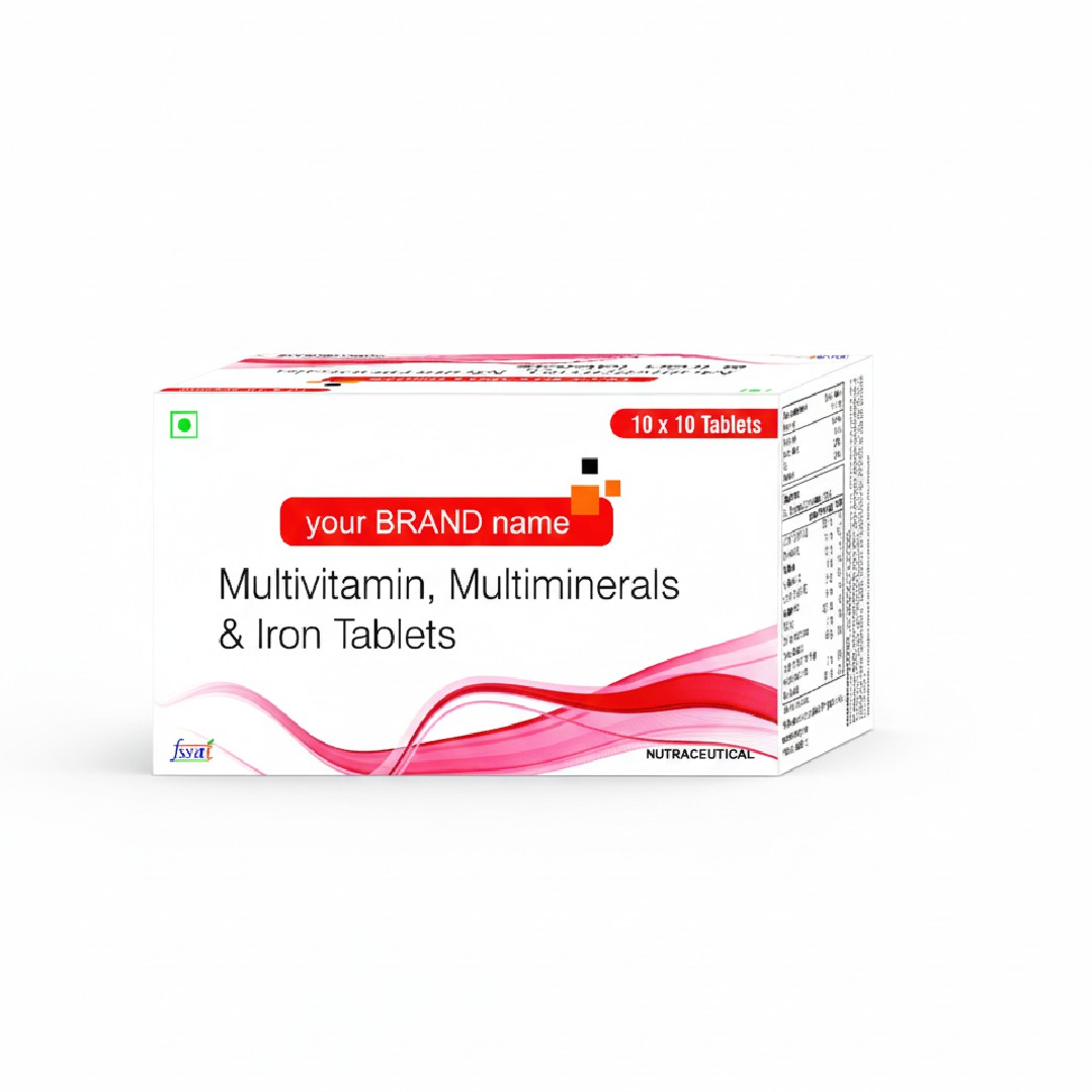 Multivitamin Multiminerals  Iron Tablets